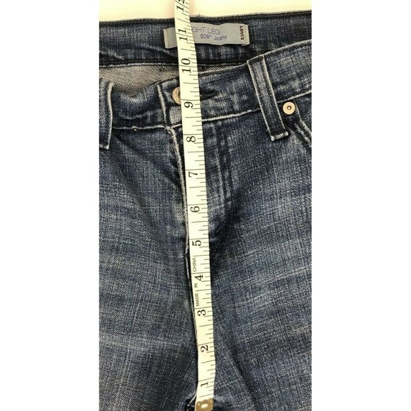 Women's Levi's Straight Leg 505 Jeans Size 8s/c - Picture 7 of 7